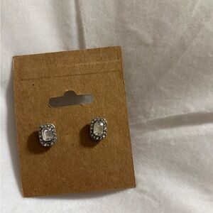 Elegant Silver Stud Earrings